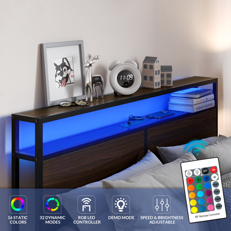 Brayden Studio® Bookcase Storage Bed & Reviews Wayfair